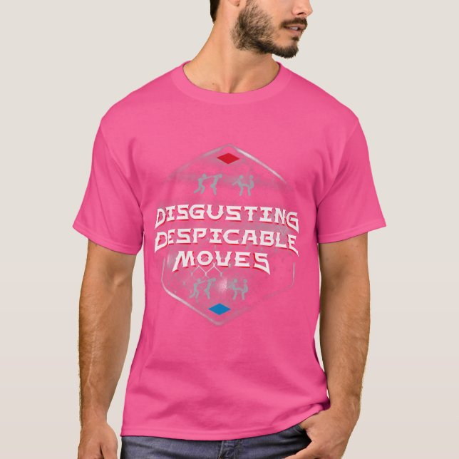 Camiseta Mma Desagradable Movimiento Despreciable (Anverso)