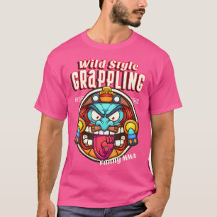 Camiseta Mma Jiu-Jitsu Muay Thai, el rostro del demón que s