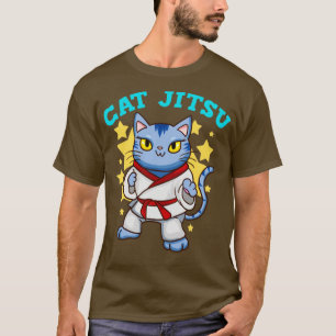 Camiseta MMA Karate Cat Kitten Martial Arts Jujutsu