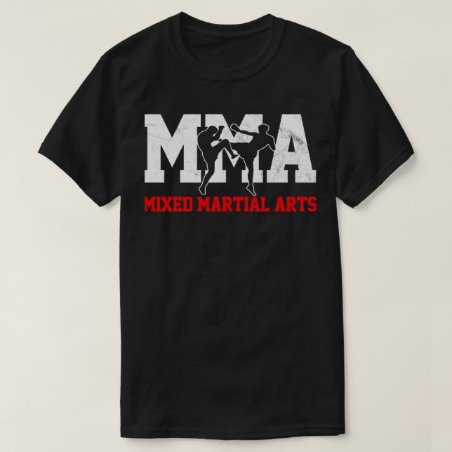 Camiseta MMA Kickboxin Fighter Classic T Shirt (Diseño del anverso)