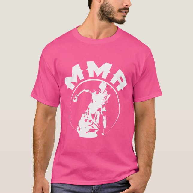 Camiseta Mma Master Fight Mixed Martial Arts Combat (Anverso)