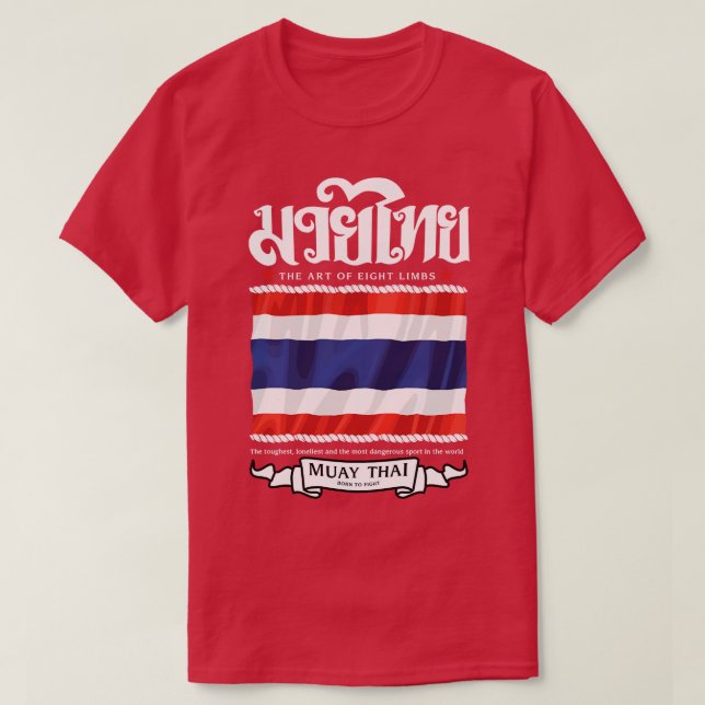 Camiseta MMA Muay Thai (Diseño del anverso)
