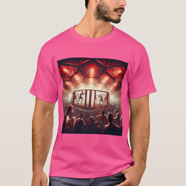 Camiseta Mma Octagon Fury (Anverso)