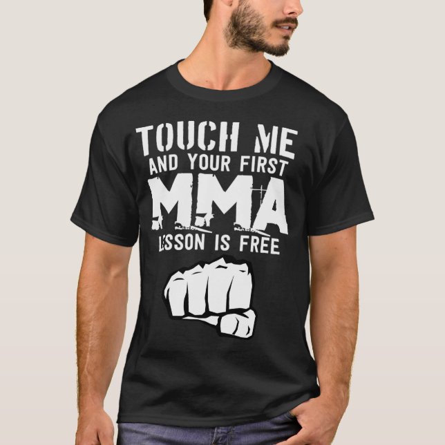 Camiseta Mma Workout Fitness Bjj Gym (Anverso)