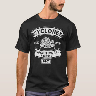 Camiseta MMC de ciclones de vintage