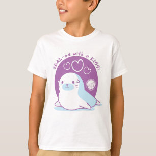 Camiseta ¡MMCC LA - Sello-ed con un beso! Embroma la camis