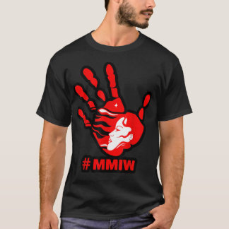 Camiseta MMIW Concienciación de mujeres indígenas arte herm