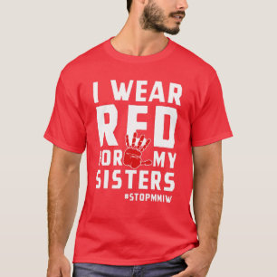 Camiseta MMIW Red Por Las Mujeres Indígenas Desaparecidas A
