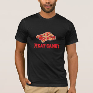 Camiseta ¡MMM tocino! Caramelo de la carne