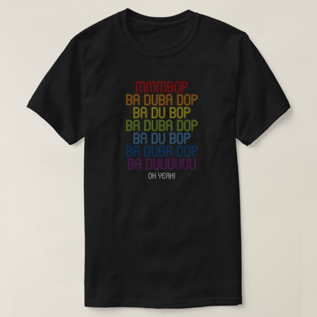 Camiseta MMMBop. ¡Oh SÍ! (Diseño del anverso)