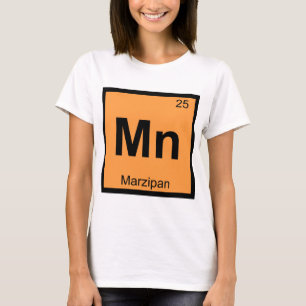 Camiseta Mn - Símbolo de tabla periódica de química marz