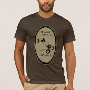 Camiseta MNT de las colinas de la bomba. Tablero