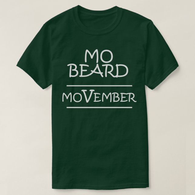 Camiseta Mo Beard (Diseño del anverso)
