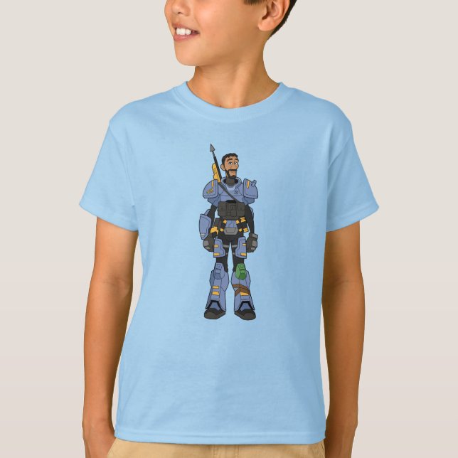 Camiseta Mo Morrison Explorador Espacial (Anverso)