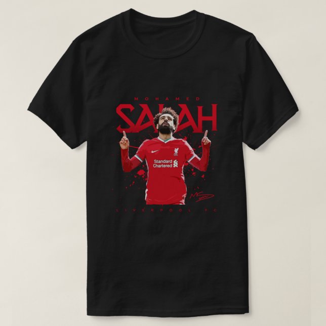 Camiseta Mo Salah   (Diseño del anverso)