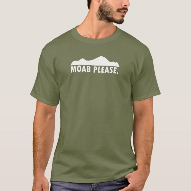 Camiseta Moab por favor (Anverso)