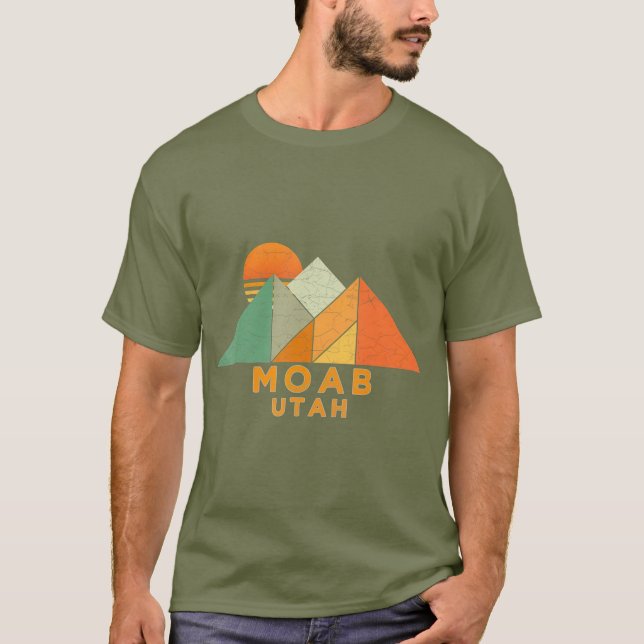 Camiseta Moab retro vintage (Anverso)