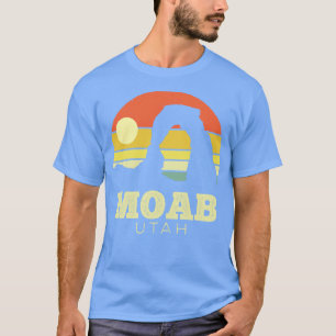 Camiseta Moab Utah Arches Vintage Sunset