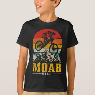 Camiseta Moab Utah Bicicleta De Montaña Vintage Mtb Descens
