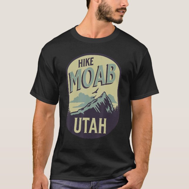 Camiseta Moab Utah Nature Hike Mountain Outdoors (Anverso)