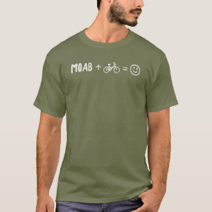 Camiseta Moab Utah Plus Bicicletas Te Hace Feliz