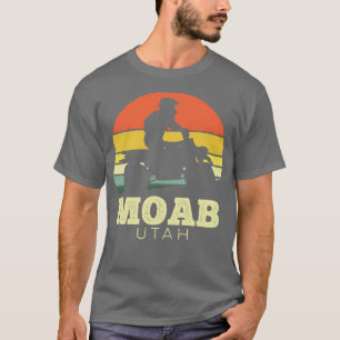 Camiseta Moab Utah Quadbike Vintage Sunset