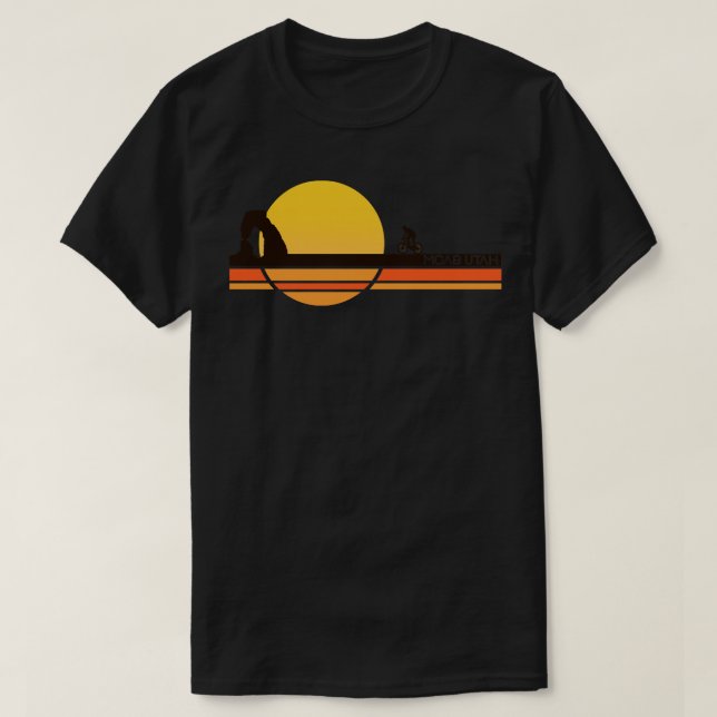 Camiseta Moab Utah retro vintage (Diseño del anverso)