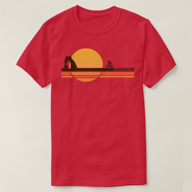 Camiseta Moab Utah retro vintage (Diseño del anverso)