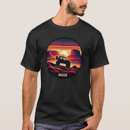 Camiseta Moab Utah UTV Rocas Rojas Sunset