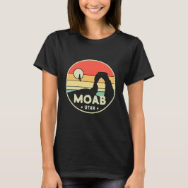 Camiseta Moab Utah Vintage Desert Sunset Retro Souvenir 60