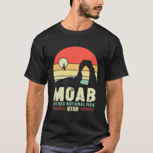 Camiseta Moab Utah Vintage Desert Sunset Retro Souvenir 60