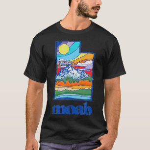 Camiseta Moab Utah Vintage Nature Outr Graphic