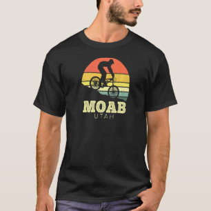 Camiseta Moab Utah Vintage Sunset Mountain Bike Mtb Al Aire