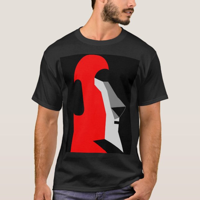 Camiseta Moai (Anverso)