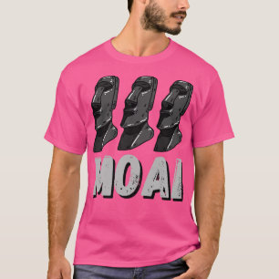 Camiseta Moai estatua Isla de Pascua Rapa Nui cabezas