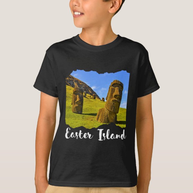 Camiseta Moai Statue Easter Island  (Anverso)
