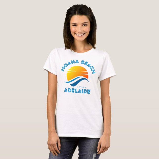 Camiseta MOANA BEACH-ADELAIDE Sur Australia (Anverso completo)