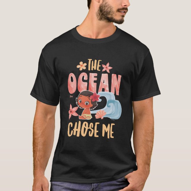Camiseta Moana The Ocean Chose Me (Anverso)