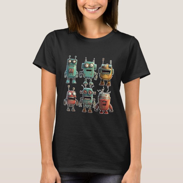 CAMISETA MOAR ROBOTS (Anverso)