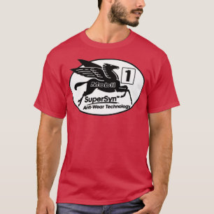 Camiseta Mobil 1 aceite negro