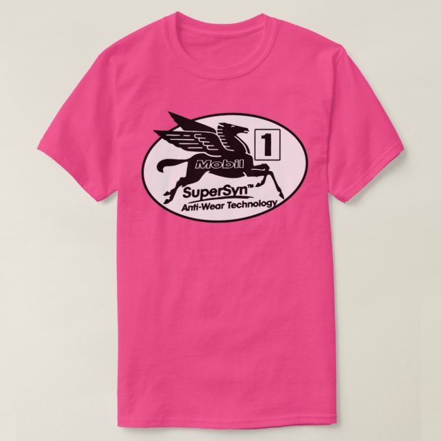 Camiseta mobil 1 oil pegasus 1 (Diseño del anverso)