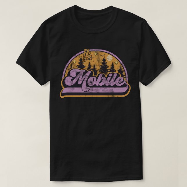 Camiseta Mobile, Alabama (Diseño del anverso)