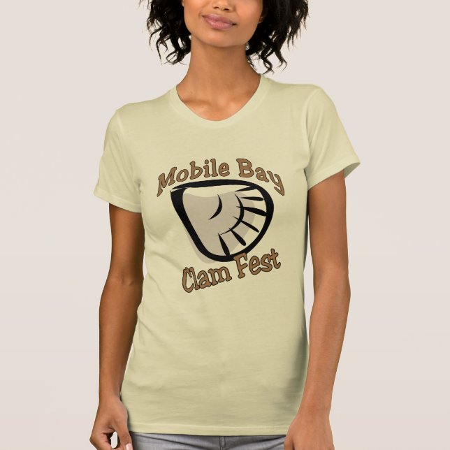 Camiseta Mobile Bay Clam Fest (Anverso)