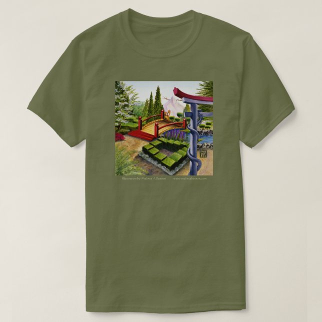 Camiseta Möbius Gardens (Diseño del anverso)
