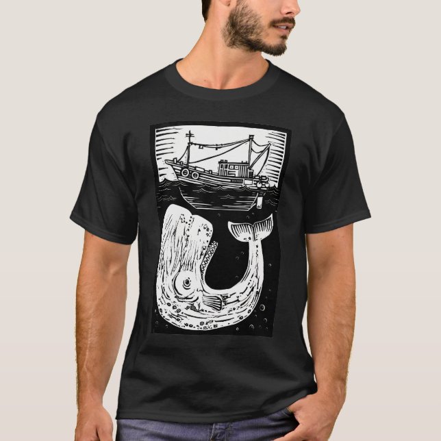 Camiseta Moby Dick (Anverso)
