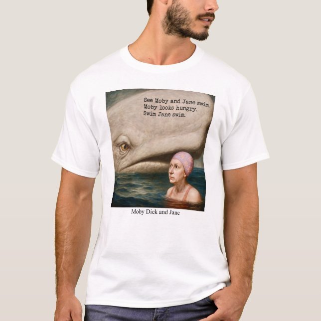 Camiseta Moby Dick y Jane (Anverso)