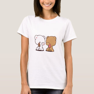 Camiseta mocha de leche