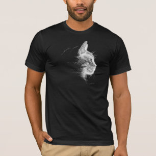 Camiseta "Mocha el té del gato" - ¡Donde el arte encuentra 