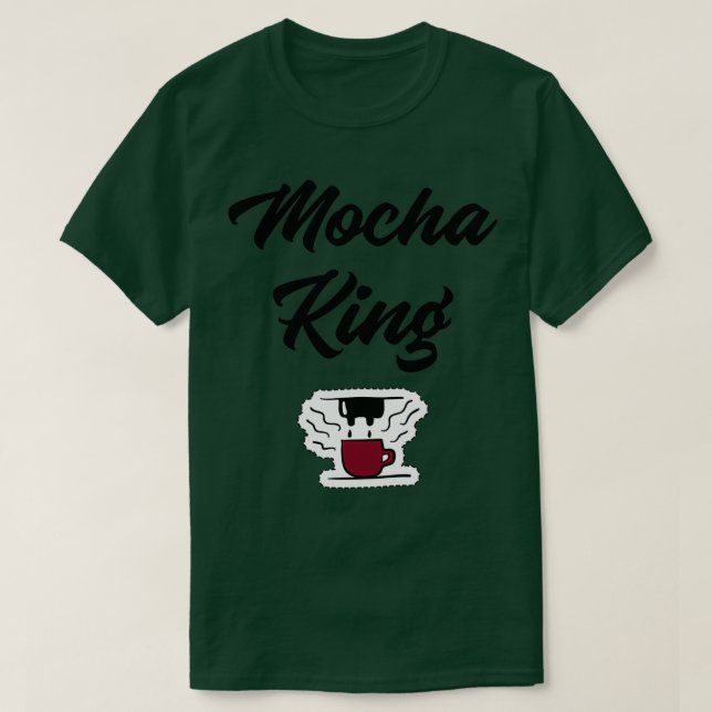 Camiseta Mocha King (Diseño del anverso)