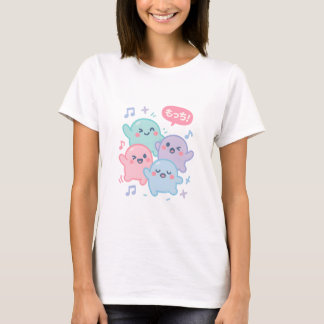 Camiseta Mochi Monster Dance – Doodle de comida japonesa ju